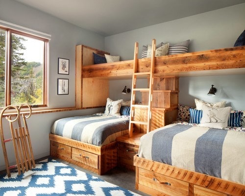 awesome bunk bed rooms, bunk design