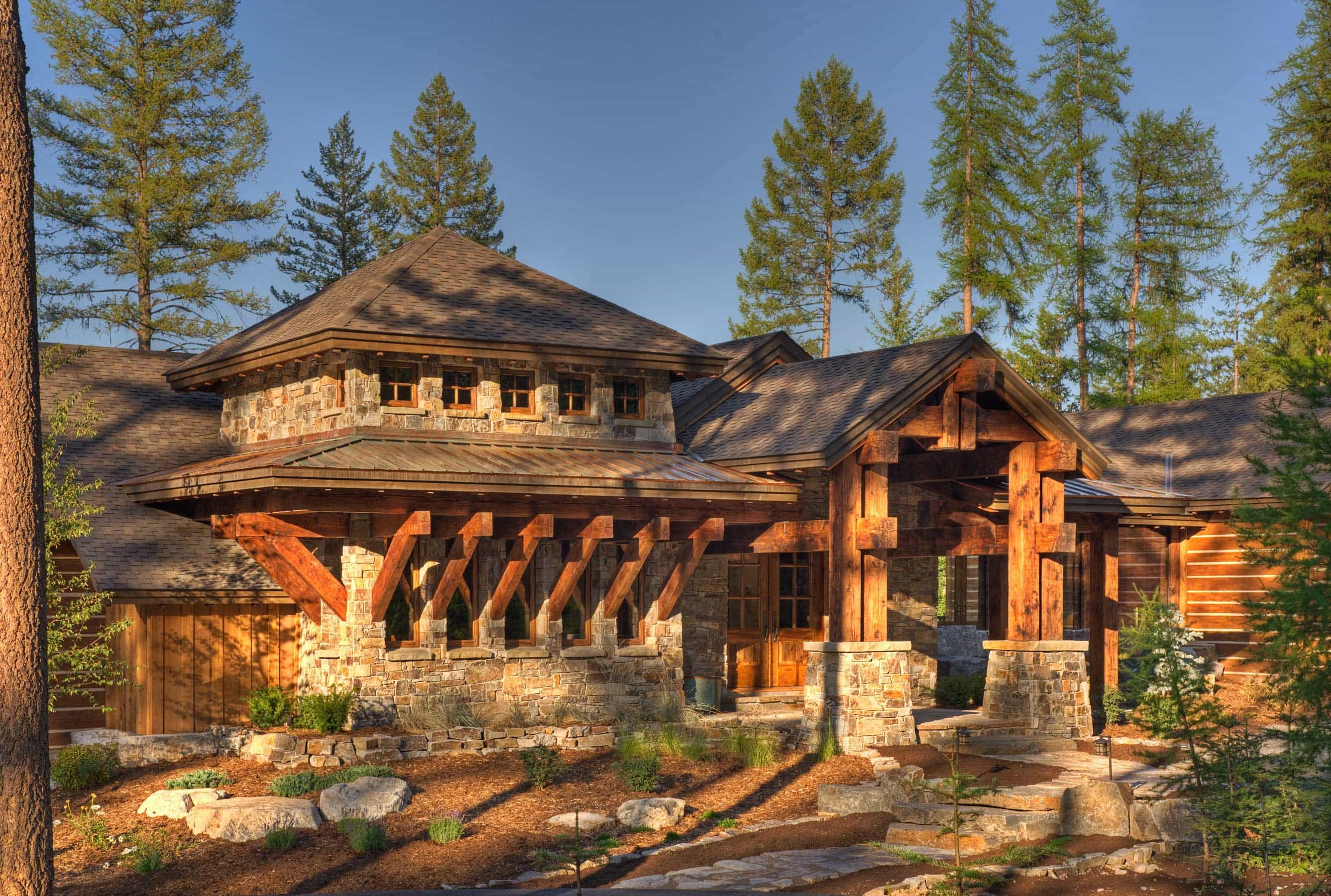 Glacier Peak Ranch Residence Timber Frame Architecture