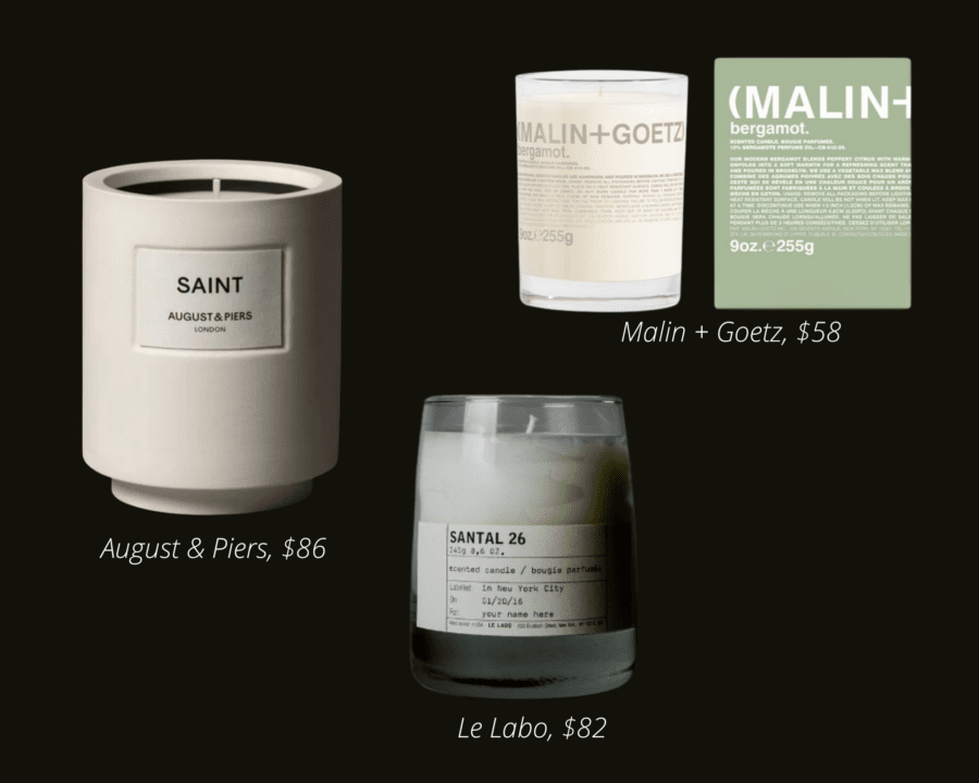luxury candle scents for home